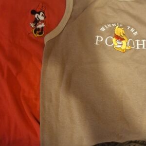 Disney Winnie the Pooh Graphic Tee - Gold and Brown